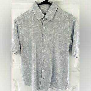 CREMIEUX Men's Light Gray Shirt Sz M